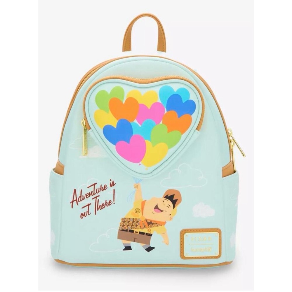 Loungefly Disney Pixar UP Heart Balloon Adventure Backpack